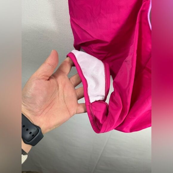 Nike Women's One-piece Swimsuit Pink/Purple trim size Large - Picture 10 of 10